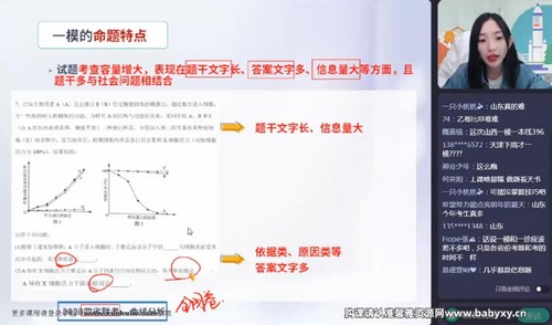 杨雪高考生物百度网盘（作业帮2023高考高三生物杨雪密训班 ）