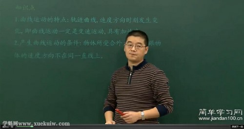 徐建烽物理百度网盘（简单学习网高一物理下册同步课程）