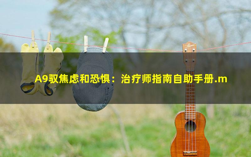 A9驭焦虑和恐惧：治疗师指南自助手册.mobi