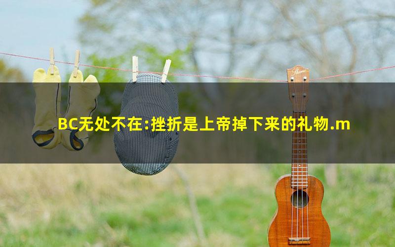 BC无处不在:挫折是上帝掉下来的礼物.mobi