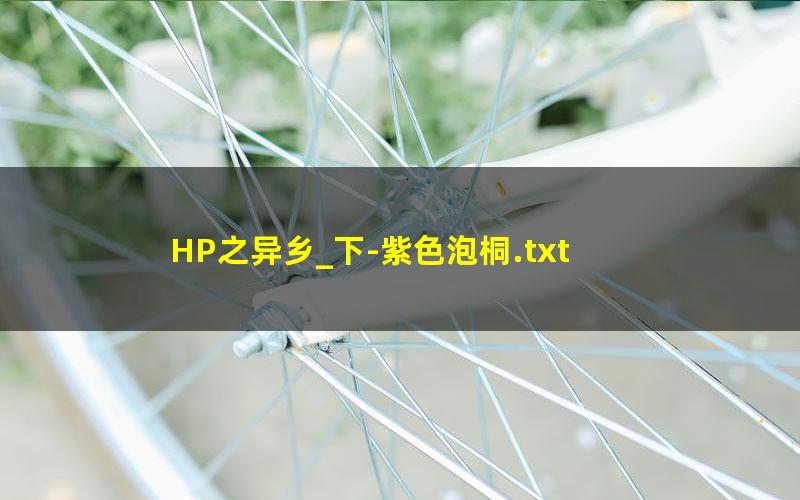 HP之异乡_下-紫色泡桐.txt
