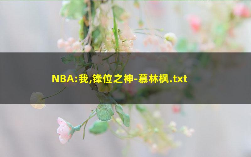 NBA:我,锋位之神-慕林枫.txt