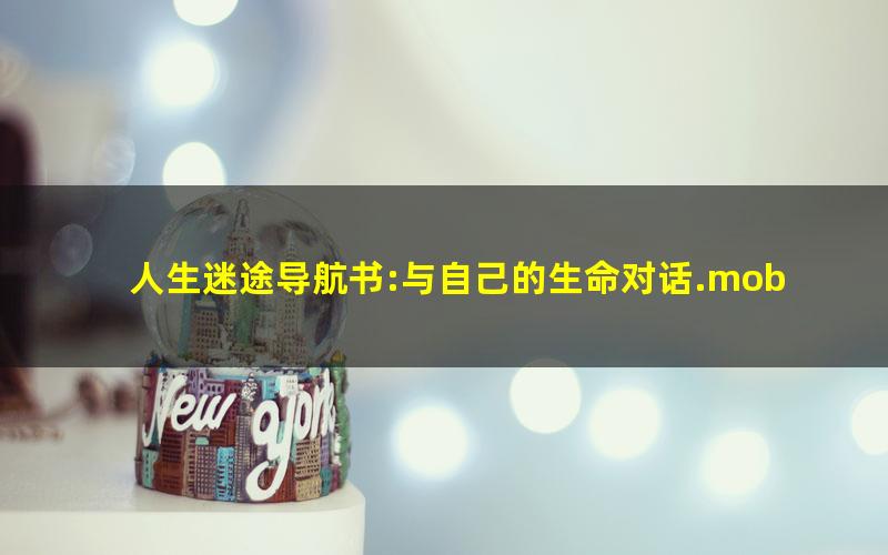 人生迷途导航书:与自己的生命对话.mobi