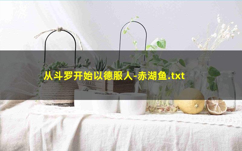 从斗罗开始以德服人-赤湖鱼.txt