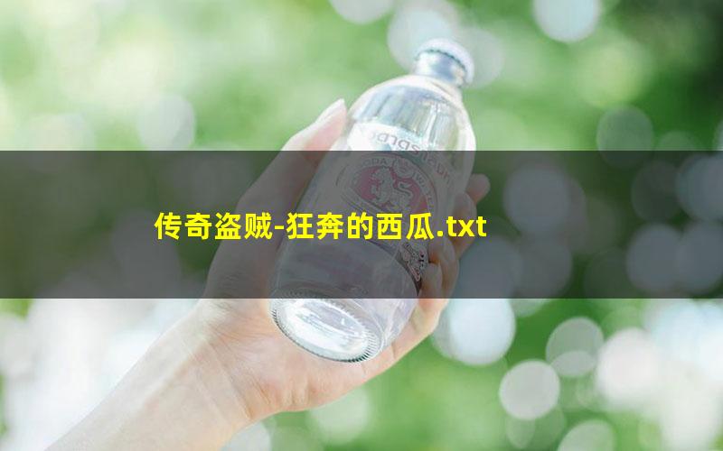 传奇盗贼-狂奔的西瓜.txt