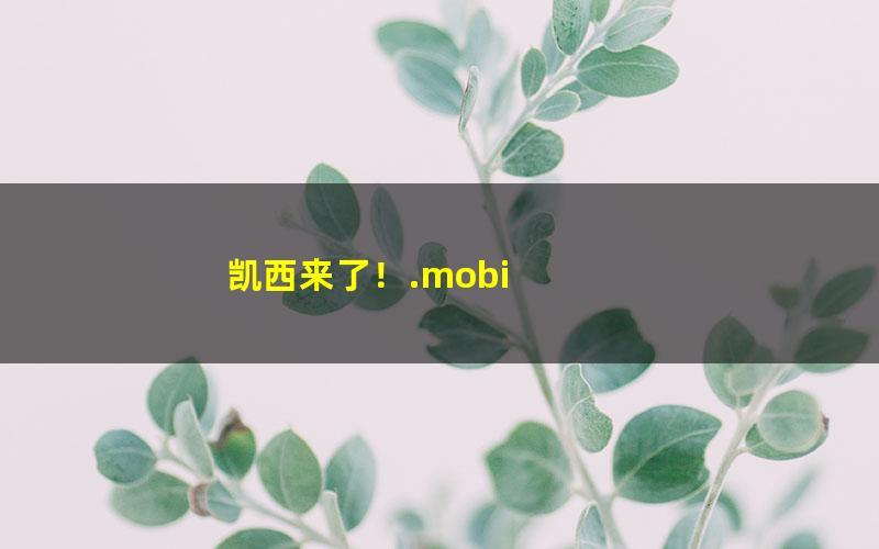 凯西来了！.mobi