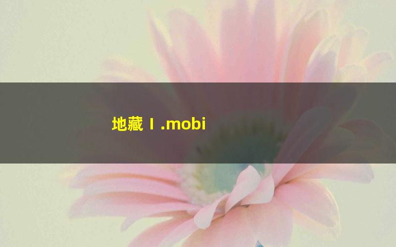 地藏Ⅰ.mobi
