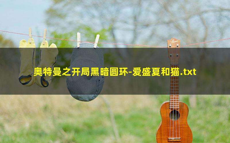 奥特曼之开局黑暗圆环-爱盛夏和猫.txt