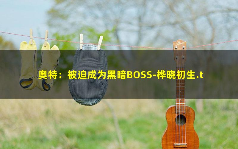 奥特：被迫成为黑暗BOSS-桦晓初生.txt