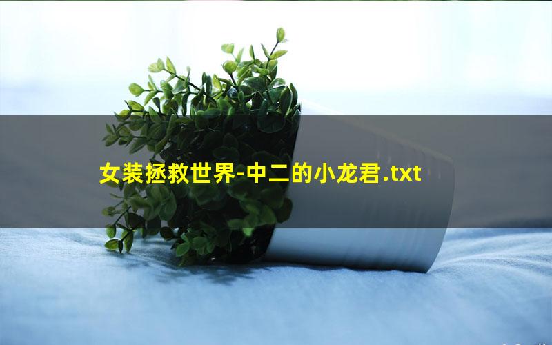 女装拯救世界-中二的小龙君.txt