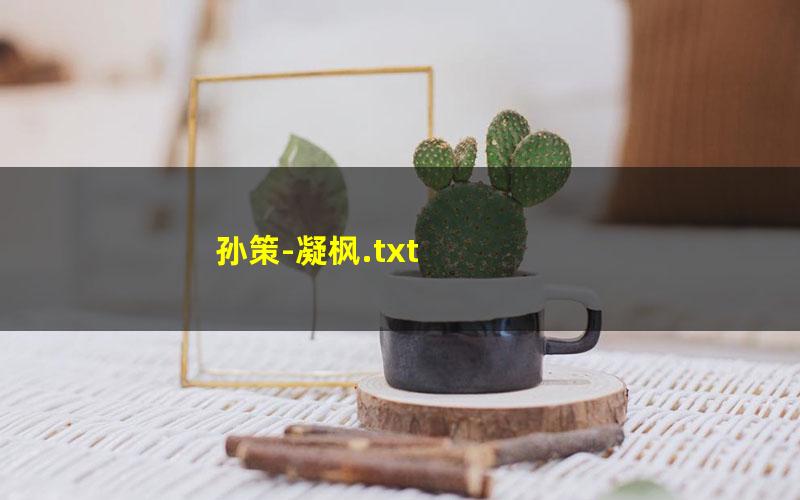 孙策-凝枫.txt