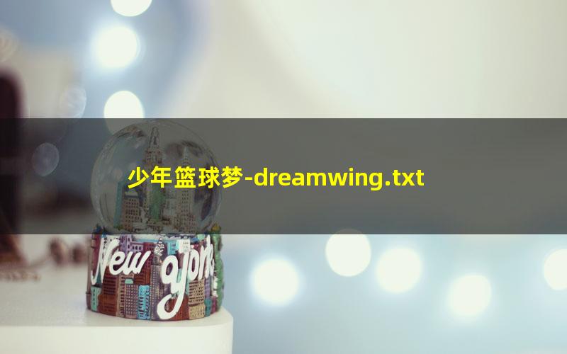 少年篮球梦-dreamwing.txt