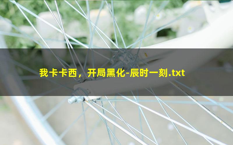 我卡卡西，开局黑化-辰时一刻.txt