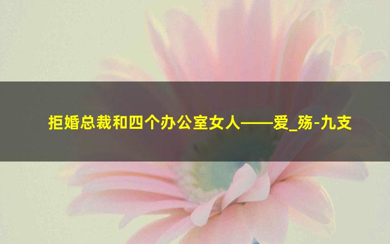 拒婚总裁和四个办公室女人――爱_殇-九支玫瑰.txt