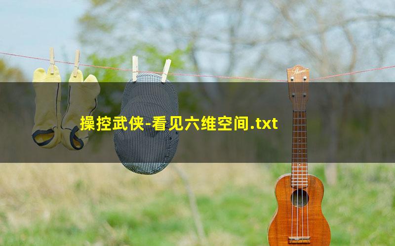 操控武侠-看见六维空间.txt