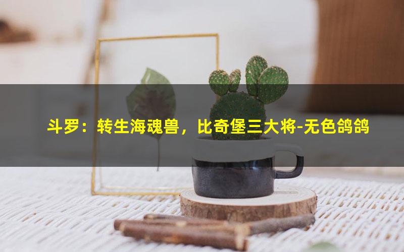 斗罗：转生海魂兽，比奇堡三大将-无色鸽鸽子.txt