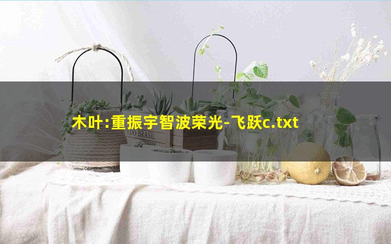 木叶:重振宇智波荣光-飞跃c.txt