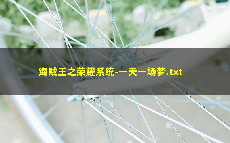 海贼王之荣耀系统-一天一场梦.txt
