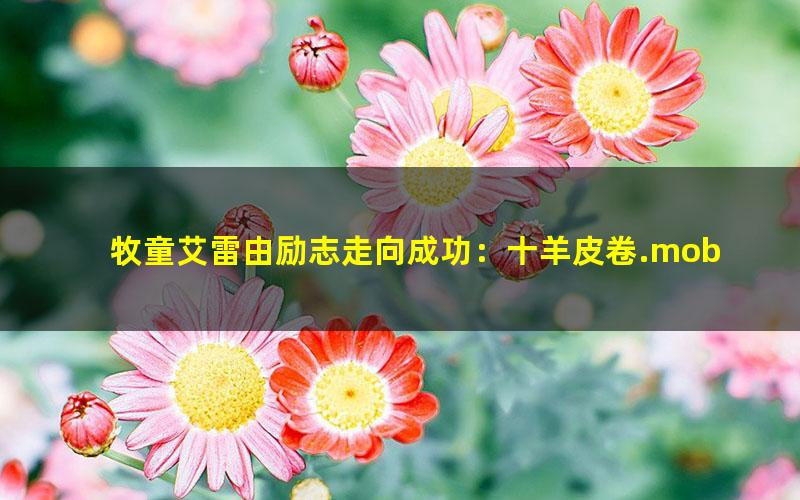 牧童艾雷由励志走向成功：十羊皮卷.mobi