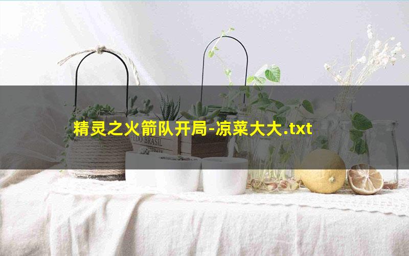 精灵之火箭队开局-凉菜大大.txt