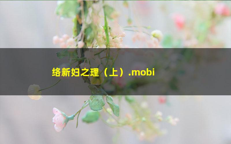 络新妇之理（上）.mobi