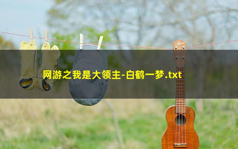网游之我是大领主-白鹤一梦.txt