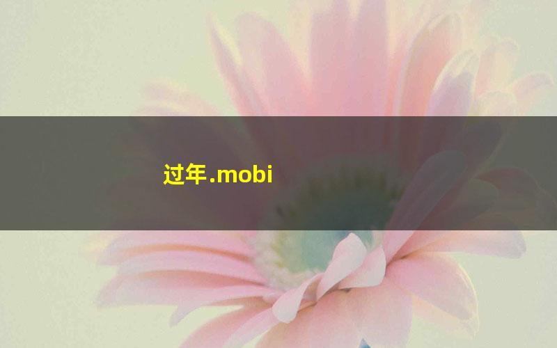 过年.mobi