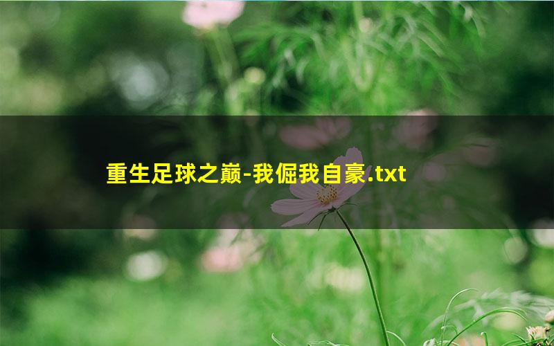 重生足球之巅-我倔我自豪.txt